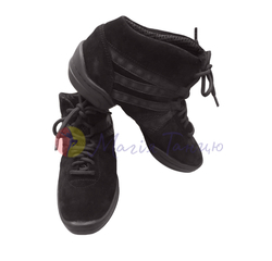 Кросівки танцювальні високі чорні із замшу Fenist, 221, фото 1