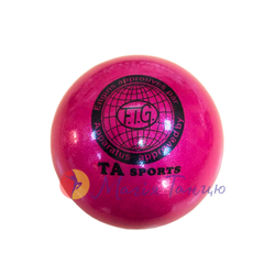 М'яч для художньої гімнастики без малюнку, Колір: Рожевий