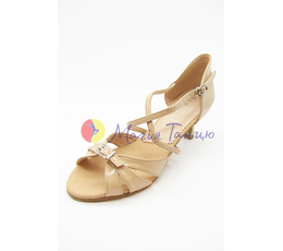 Туфли для латино-американских танцев ТМ LEVANT модель Юлия бежевый лак р. 35-40, фото 1