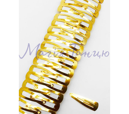 Заколка тік-так золота 4,5 см