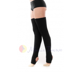 Гетри під підбори чорні GP 80 см, фото 1