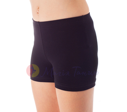 шорти для танцічв із бавовни чорні для дівчинки, фото 1