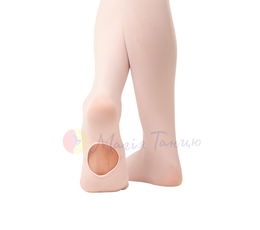 Трико балетне з отвором під стопою рожеве, фото 1