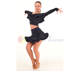Спідниця для бальних латиноамериканських танців, фото 1