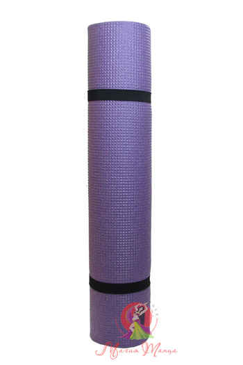 Килимок для йоги та фітнесу "Дитячий" 1500х500х5, Колір килимку: Фіолетовий