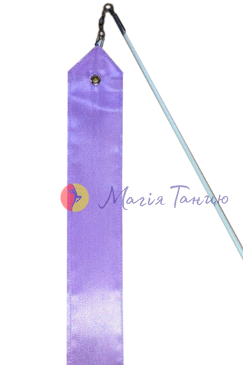 лента для художественной гимнастики фиолетовая, фото 1