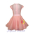 Бейсик бальна сукня "Аврора" (купальник-боді і спідниця), КОЛІР: Рожевий, Размер бейсика: р. 122,фото 2