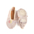 Балетки для танців бежеві тілесні із тканини (Україна), Размер обуви: р. 18,5 (29) Балетки для танців бежеві тілесні із тканини (Україна), Размер обуви: р. 18,5 (29)