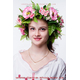 Веночек на голову Большие цветы, фото 1